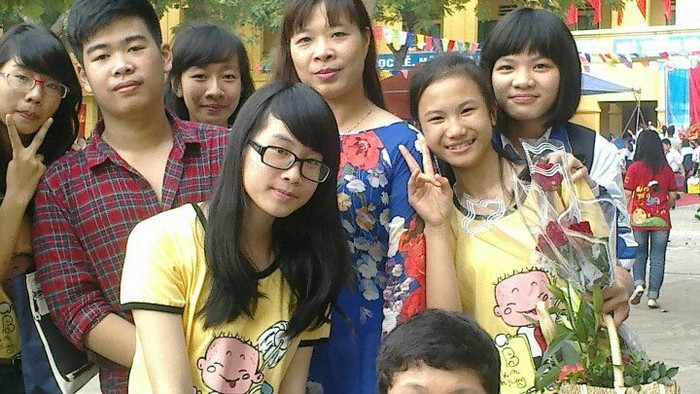 Nhiều học sinh yêu mến gọi cô là Mẹ, là U Hương.
